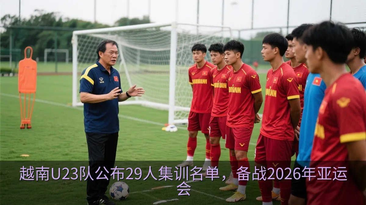 越南U23国家队公布亚运会备战集训名单
